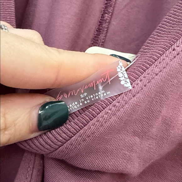 NWT Free People Movement Tee Hot Shot Romper - Picture 6 of 6